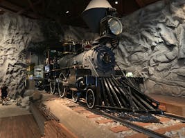 A lovely old timey train