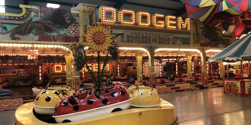 Dodgems at Dingles