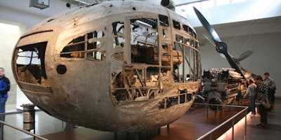 Engine nacelle of the LZ 127 Graf Zeppelin