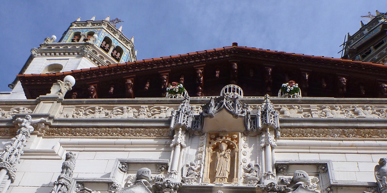 Hearst Castle.
