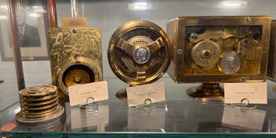 Combination Lock - catalog page 127, Combination Revolving Bolt Lock, page 130, Combination Lock, also page 130 - each lock is made of brass and looks complicated and robust