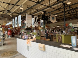 Inside the Southern Food and Beverage Museum.