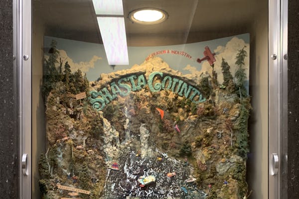 Shasta County diorama